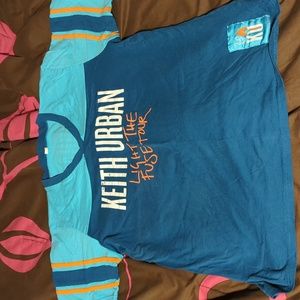 Keith Urban Light the fuse tour T-shirt